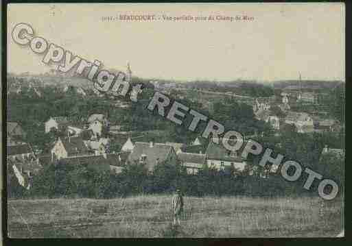 Ville de BEAUCOURT Carte postale ancienne